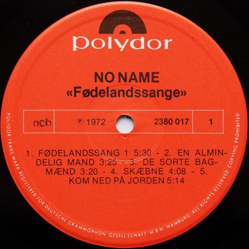 No Name / Fodelandssangeβ