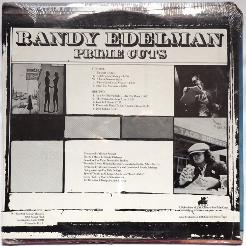 Randy Edelman / Prime Cuts (Sealed!!)β