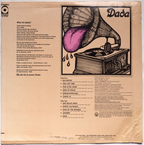 Dada (Elkie Brooks, Paul Korda) / Dada (US)の画像