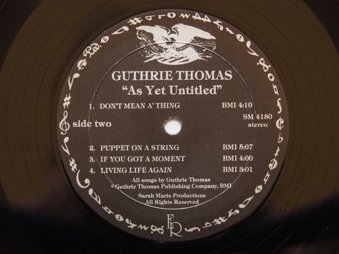 Guthrie Thomas / As Yet Untitledβ