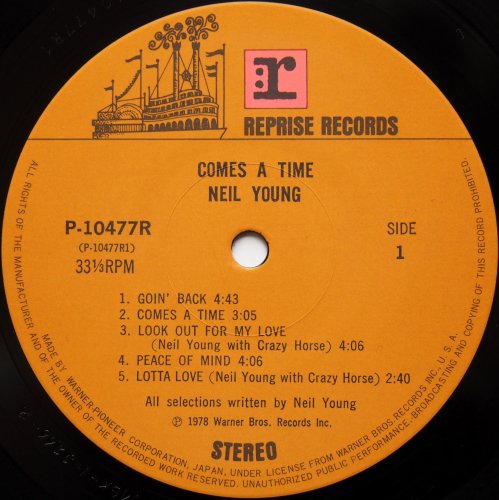 Neil Young / Comes A Time (JP)β