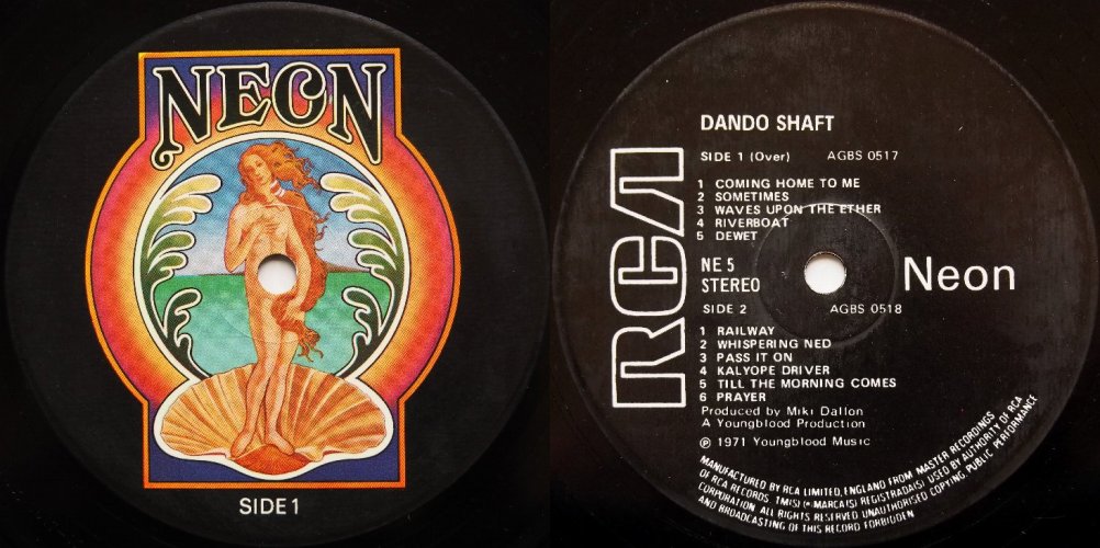 Dando Shaft / Dando Shaft (2nd UK Matrix-1)β