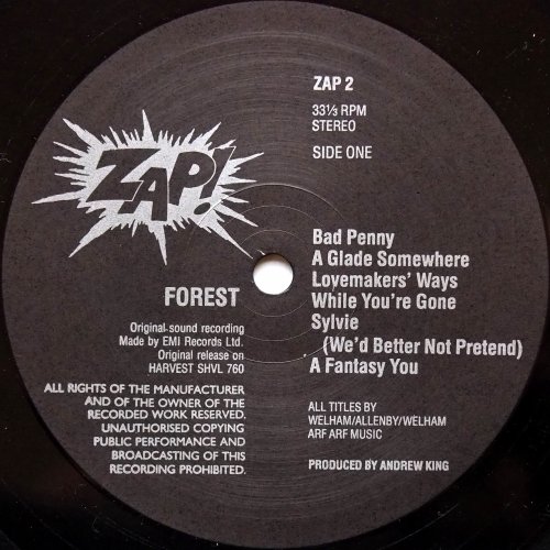Forest / Forest (80s Re-issue)β