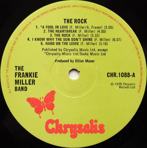 Frankie Miller Band, The  / The Rock (UK)の画像