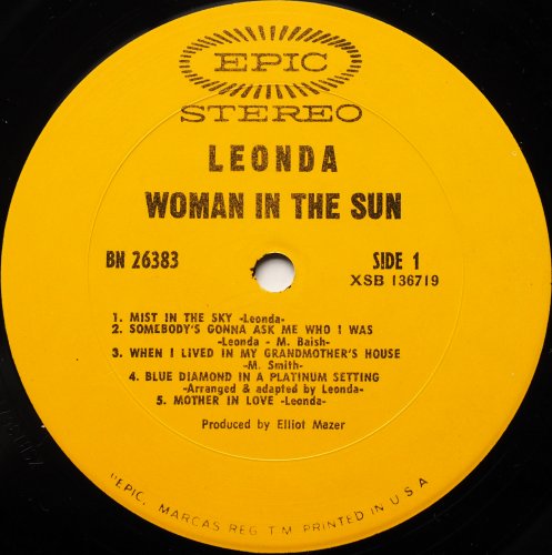 Leonda / Woman In The Sunβ