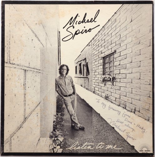 Michael Spiro / Listen To Me (2nd Issue Signed)β