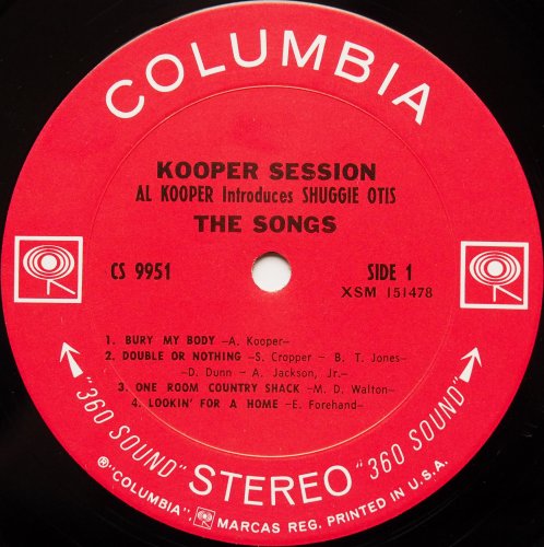 Al Kooper Introduces Shuggie Otis / Kooper Session (US Early Issue In Shrink!!)β