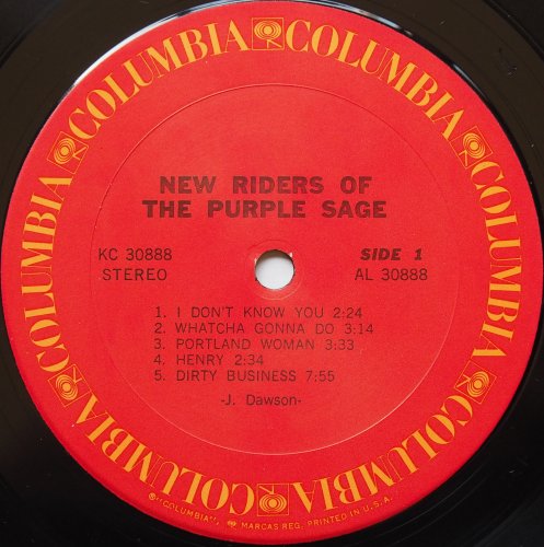 New Riders Of The Purple Sage / New Riders Of The Purple Sageβ