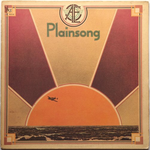 Plainsong / In Search Of Amelia Earhart (UK Early Issue w/lyrics Sheet)β