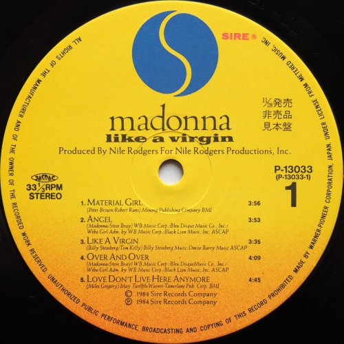 Madonna / Like A Virgin (յŸ)β