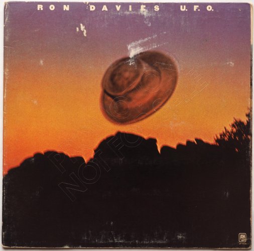 Ron Davies / U. F. O. (UFO, US White Label Promo)β