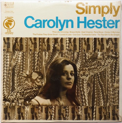 Carolyn Hester / Simply (Odyssey Sealed!)β
