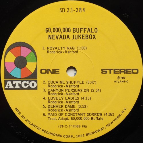 60,000,000 Buffalo / Nevada Juke Boxβ