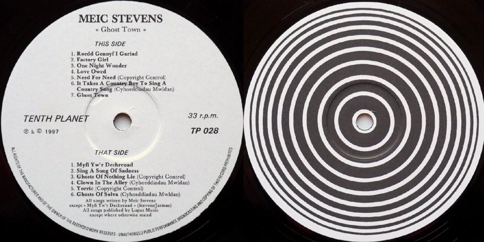 Meic Stevens / Ghost Townβ