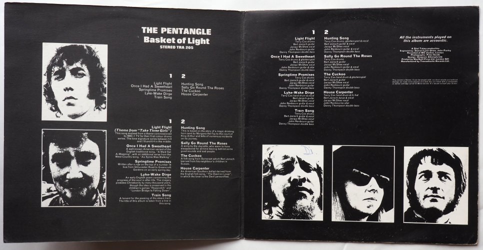 Pentangle, The / Basket Of Light (UK 1st issue)β