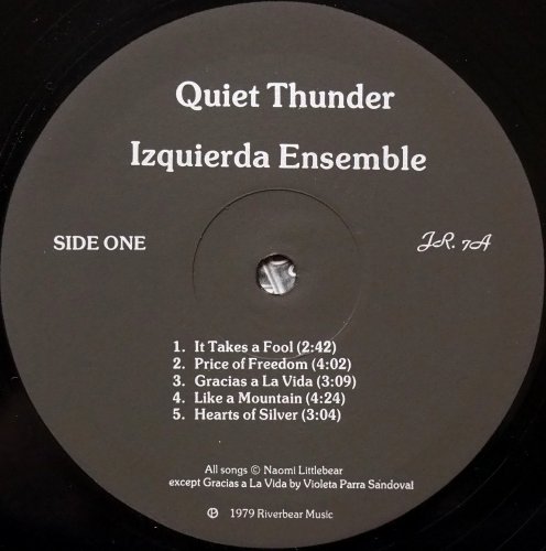 Izquierda Ensemble / Quiet Thunder β