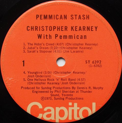 Christopher Kearney / Pemmican Stash (Canada)β