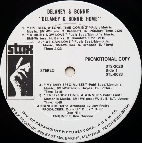 Delaney & Bonnie / Delaney & Bonnie Home (White Label Promo)β