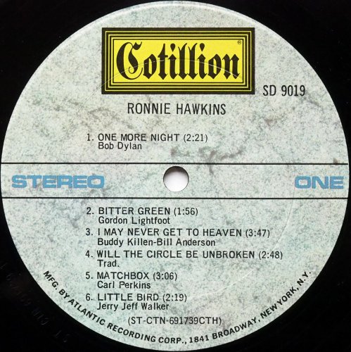 Ronnie Hawkins (Duane Allman) / Ronnie Hawkinsβ