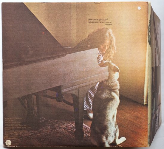 Carole King / Music (US Rare Promo w/Lylics Insert)β