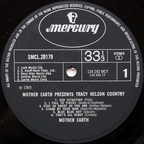 Tracy Nelson / - Mother Earth Presents Tracy Nelson - Country (UK)β