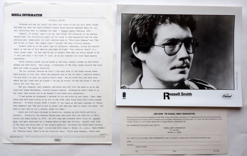 Russell Smith / Russell Smith (In Shrink w/Press Sheet & Big Photo!!!)β