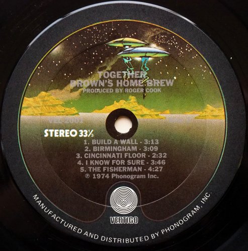 Brown's Home Brew / Together (US In Shrink)β