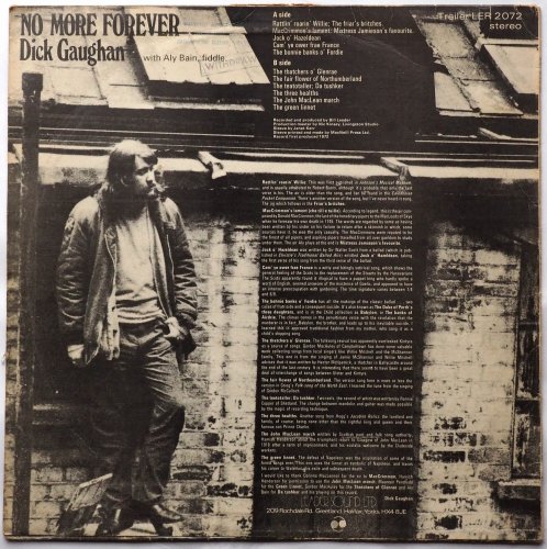 Dick Gaughan / No More Forever (Trailer Red Label Early Issue)β