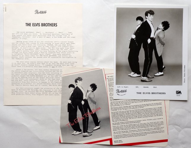Elvis Brothers, The / Movin' Up (w/ Press Sheet, Biography, Big Photo!! )β