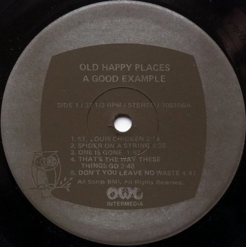 A Good Example / Old Happy Placesの画像