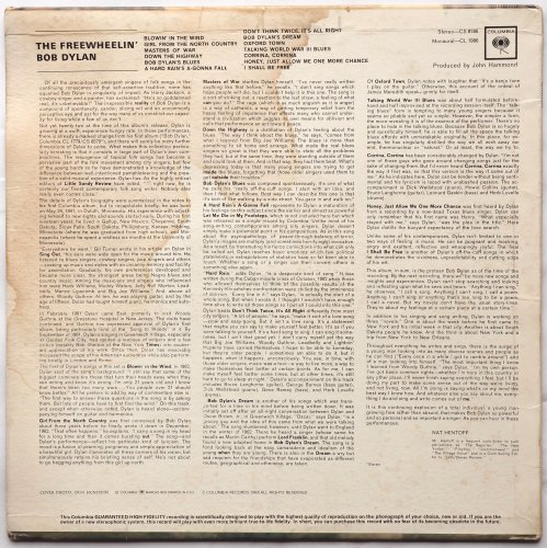 Bob Dylan / Freewheelin' (US Early Issue Mono!!)β