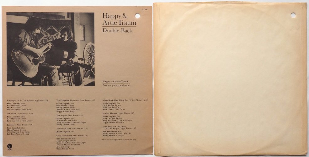 Happy & Artie Traum / Double-Back (US)β