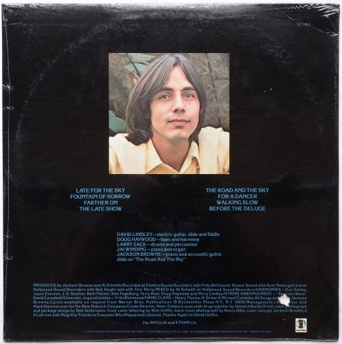 Jackson Browne / Late for The Sky (US Sealed!)β