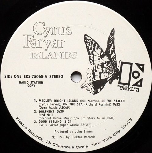 Cyrus Faryar / Island (White Label Promo)β