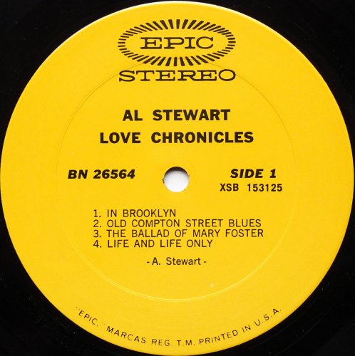 Al Stewart / Love Chronicles (US)β