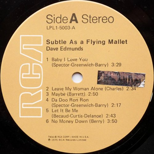 Dave Edmunds / Subtle As A Flying Mallet β