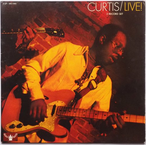 Curtis Mayfield / Curtis / Live! (Germany White Label Promo)β