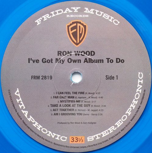 Ron Wood / I've Got My Own Album to Do (180 Gram Blue Audiophile Vilyl Limited Edition) β