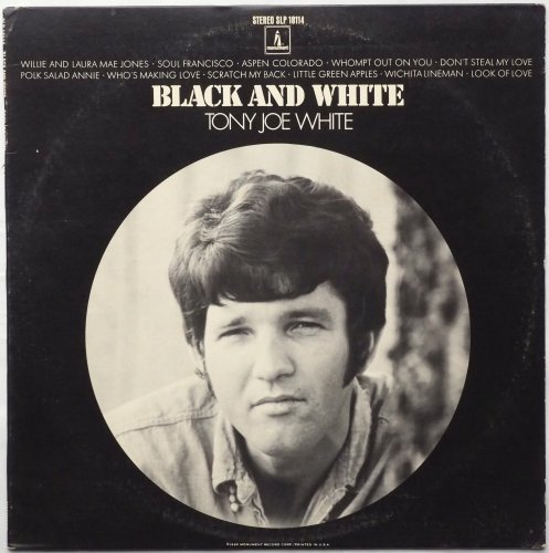 TONY JOE WHITE BLACK AND WHITE US盤 レコード - 洋楽