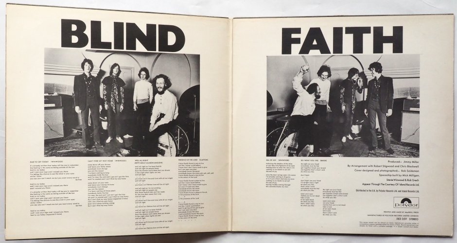 Blind Faith / Blind Faith (UK 2nd Issue)β