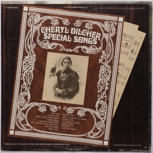 Cheryl Dilcher / Special Songsβ