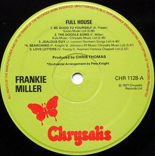 Frankie Miller / Full House (UK Matrix-1)β