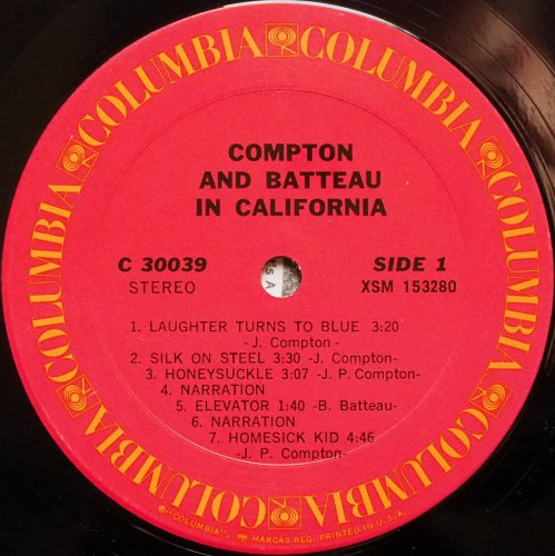 Compton & Batteau / In Californiaの画像