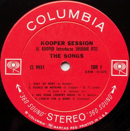 Al Kooper Introduces Shuggie Otis / Kooper Session (US Early Issue In Shrink!!)β