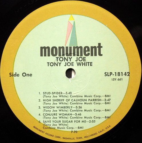Tony Joe White / Tony Joe (US Early Issue)β