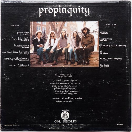 Propinquity / Propinquityβ