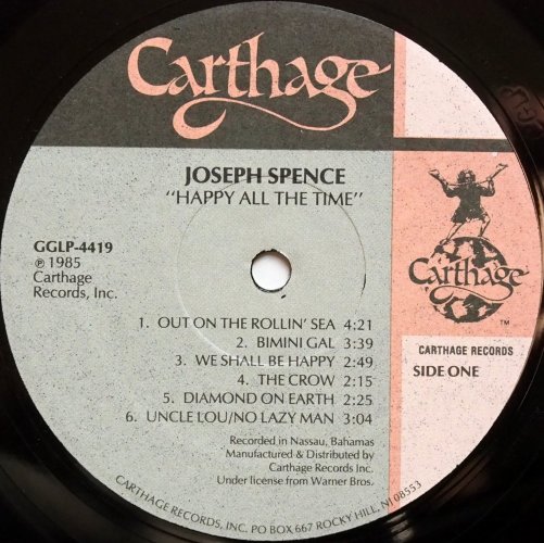 Joseph Spence / Happy All The Time β