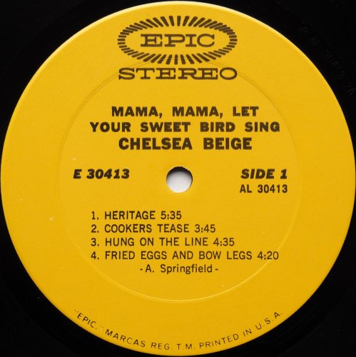 Chelsea Beige / Mama, Mama, Let Your Sweet Bird Singβ