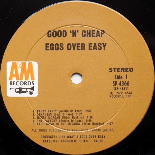 Eggs Over Easy / Good 'n' Cheap (US)β