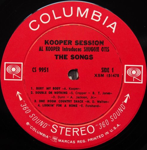 Al Kooper Introduces Shuggie Otis / Kooper Session (US Early Issue)β